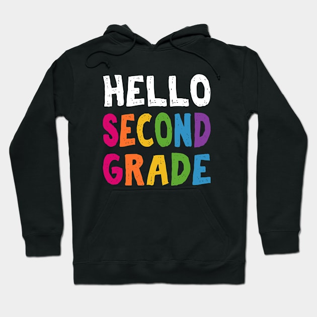 Hello Second Grade Hoodie by Daimon